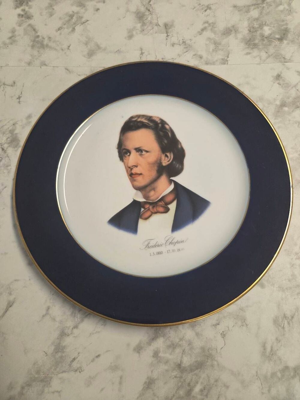 Vintage Frederick Chopin Plate